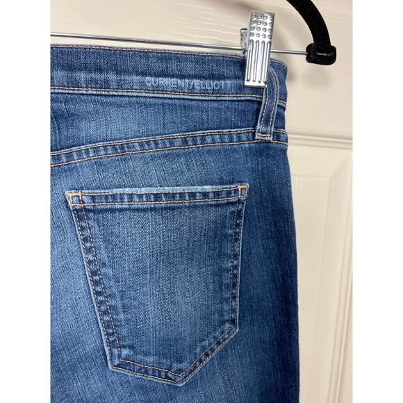 Current Elliot Straight Leg Denim Jean Limitless Destroy Released Hem Capsule - Picture 7 of 11